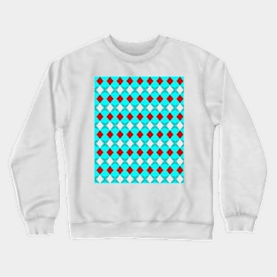 Turquoise geo 2 Crewneck Sweatshirt